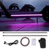 LED Lamp Strip Band Chassis Lights Belt Kit Conversion Accessory for Xiaomi M365 Electric ScooterScooter Chassis Lights