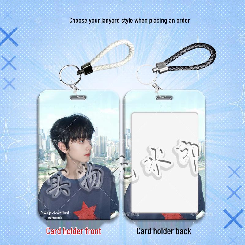 

Li Yudong Student ID & Card Holder with Lanyard – Protects Campus, Meal, Bus, and Water Cards Card Holder Only (No Accessories)