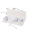Flower Letter Box with I Love U Design Empty Cardboard Fillable Gift Box for Valentine Day Anniversary Romantic Occasions