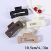 4Pcs/Set Women Girls Claw Clips Coffee Black Hair Claw Nonslip Crab Hairpins Barrette Fashion Hair Accessories Gifts