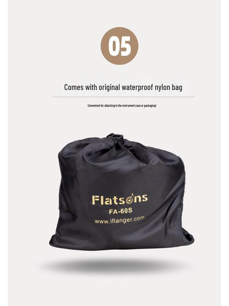 Flanger FA-60S Classical Guitar Cushion Support with High-Elastic Sponge and Leather