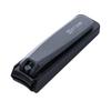 Utsumi Standard Nail Clippers Curved Blade Black Finish Made In Seki Japan Carburized Steel ABS Cover Compact Manicure Grooming Tool