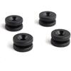 4PCS Motorcycles Top Rear Luggage Box Case Trunk Bushing Pad Spacers Buckle Quick Fixing Kits (Type I)