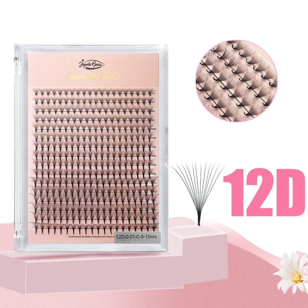 Goddess Point Premade Volume Fans 5D/6D/10D/12D/16D/20D/24D MIX Individual Lashes Russian Volume Fan Eyelash Extension Faux Mink