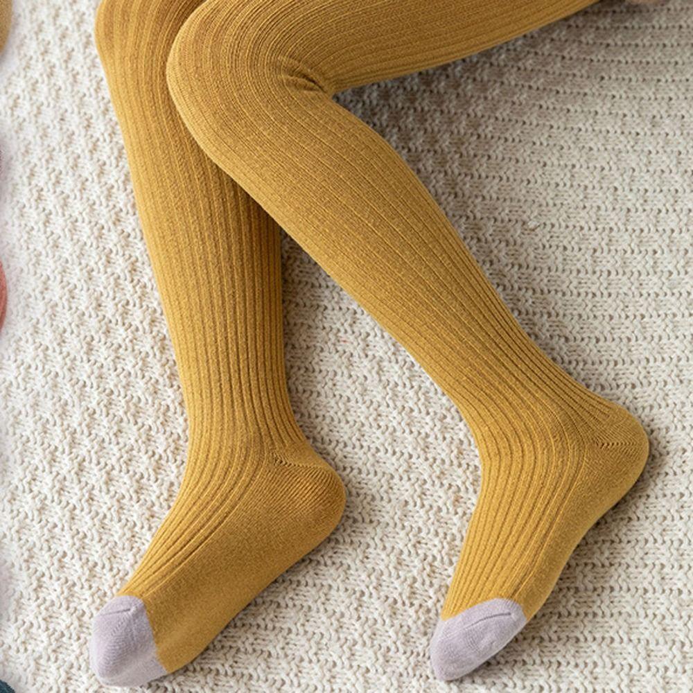 Fashion Winter Cotton Girls Trousers Girl Knitted Tights Candy Color Child Pantyhose Baby Stockings