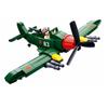 WW2 Soviet Union IL-2 Attacker Aircraft Fighter Bricks Sets Classic Arms Model Kids Toys Compatible with Building Blocks