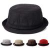 Melco Pork Pie Large XL UV Protection Large Men's Spring/Summer Linen-Style Hat, Size, (62cm), (JP, Alphabet, XL, Size, Black)