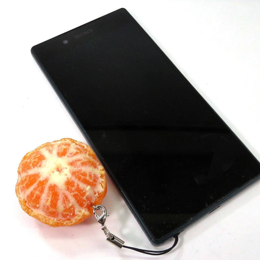 Food Sample Strap Whole Mandarin Orange Looks Like You Want to Eat It 214OS -