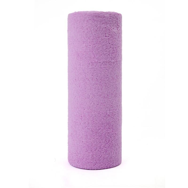 

New Tear-off Cleaning Cloth Roll -Durable Reusable Dish Towel for Kitchen Greaseproof and Quick Drying Microfiber Hand-tear Rags 25cmx25cm фіолетовий