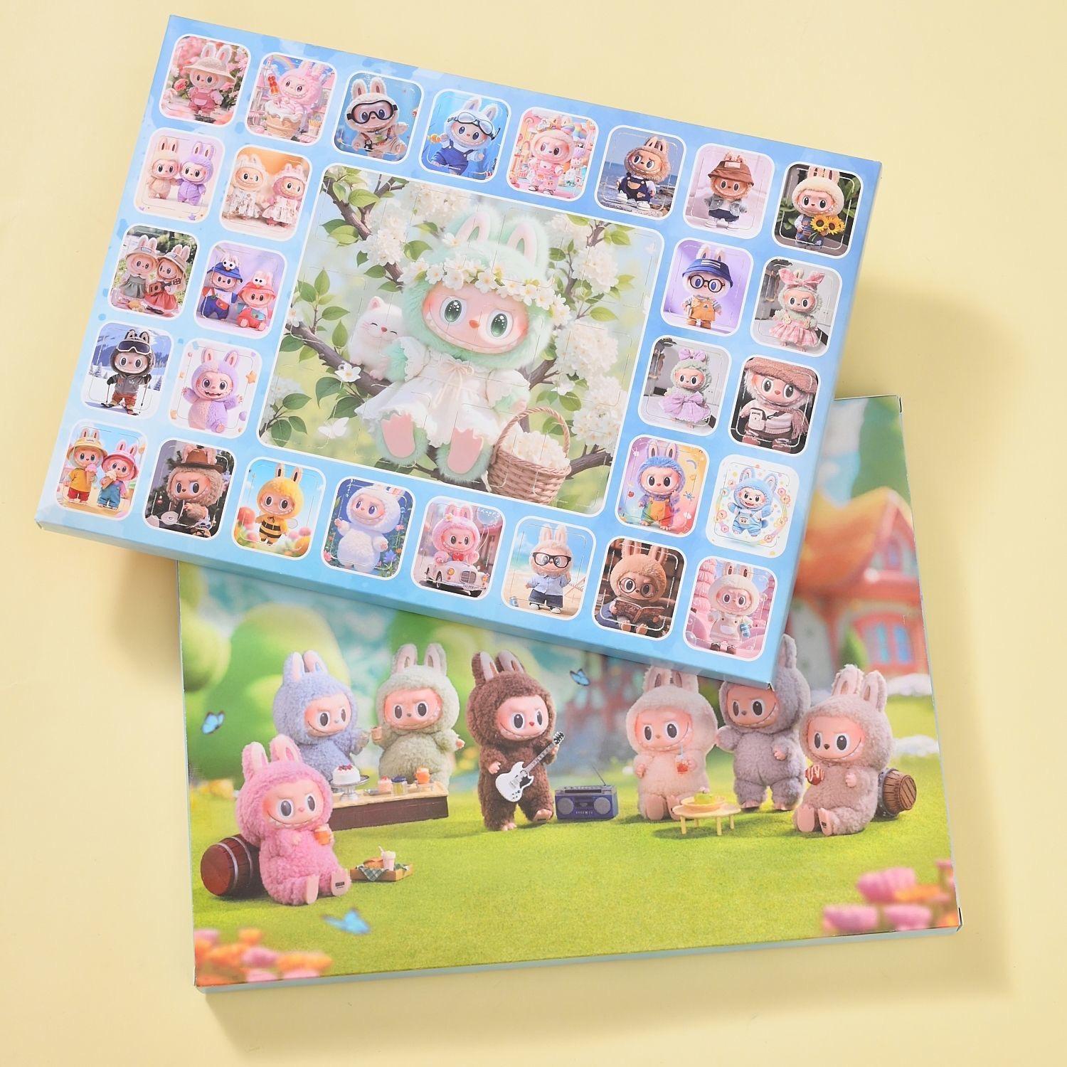 

Зверополис/лафуфу блайнд-бокс, Содержит 40 различных моделей, Хэллоуинские украшения, Рождественские подарки для детей, взрослых и подростков 40 holes-labubu