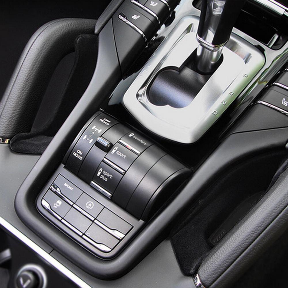 1Pair Inner Gear Shift Armrest Storage Box For Porsche 2011-2018