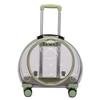 Pet Bubble Backpack Wear Resistant Portable Breathable Pet Trolley Case for Small Pets Kittens Dogs