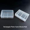 DIY Crystal Epoxy Ornament Display & Photo Frame Silicone Mold
