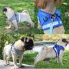 Weste, Geschirr, Leine, verstellbarer Hundehalsband, Brustgurt mit Zugseil