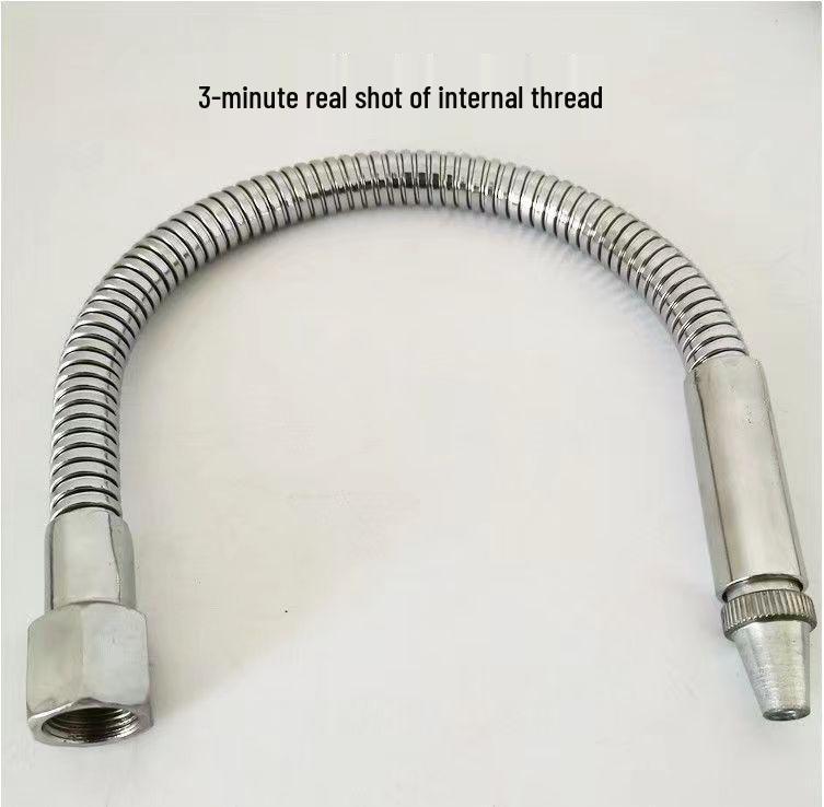Adjustable Lathe Metal Coolant Tube with Nozzle & Switch, Universal Oil/Water Pipe for Machine Tools.