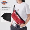 Dickies Sac bandoulière, Léger, Multi-compartiments, Sport, Sac banane, Trajet quotidien, Vélo, Randonnée, Sac de voyage, Noir