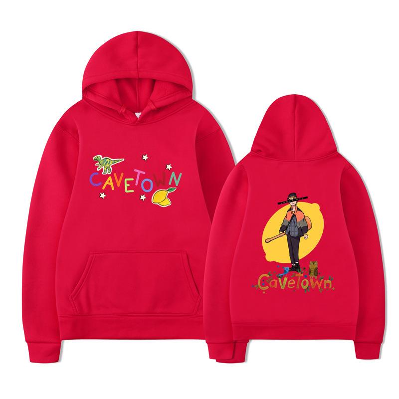 Autumn And Winter Sweater Cavetown Printed Trend Loose Sweater Hip Hop High Street Versatile Hooded Jacket Casual