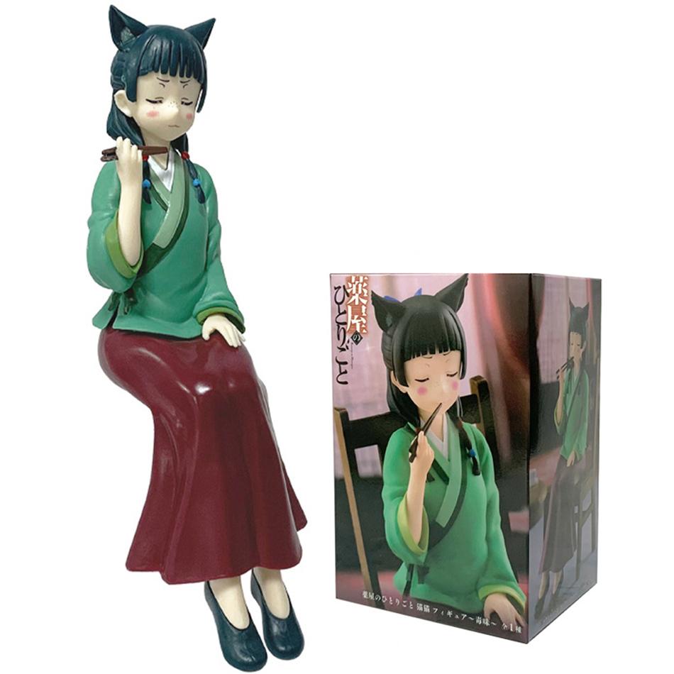 Anime The Apothecary Diaries Figure Maomi Action Figural q-version Cat Cat Pvc Model Kawaii Decoration Doll Toys festival Gifts