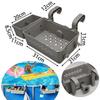 Durable Above Ground Pool Accessories Hooks Swimming Pool Storage Baskets  Backyard