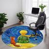 Little Prince Office Round Area Rug, Under Office Chairs Bedroom Living Room Home Decor, a1022423