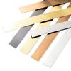 Hochwertige selbstklebende Metallleiste in Gold für Wände & Decken