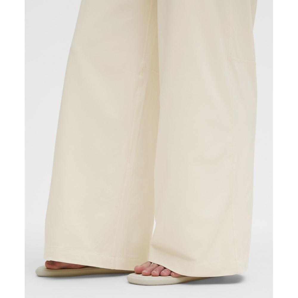 Lululemon Swift Mid Rise Wide Leg Pant Light Ivory