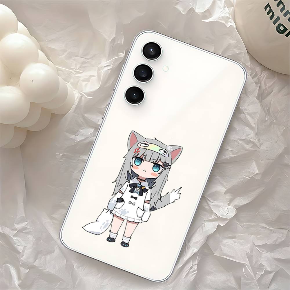 

Cute N-Nachoneko Phone Case For Samsung Galaxy S25 S24 S23 S22 S21 FE Ultra Plus A32 A53 A13 A31 Soft Cover S24