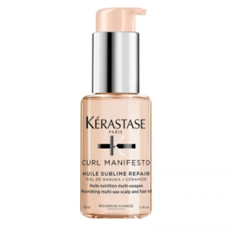 

Kérastase Curl Manifesto Sublime Repair Многофункциональное масло для волос и кожи головы 50 мл (Вьющиеся волосы)