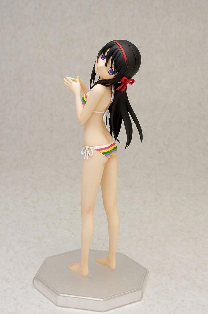 Puella Magi Madoka Magica Homura Akemi [Swimsuit Ver.] (1/8 Scale, Pre-painted PVC Figure)