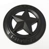 Metal TEXAS EDITION Shield Pentagram 3D Emblem Badge Car Fender Side Tail Body Sticker for JEEP Wrangler Liberty Grand Cherokee ALU1