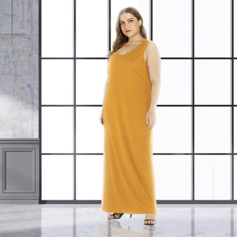 Летние повседневные платья без рукавов для женщин — фото 6