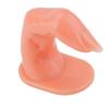 10pcs Plastic Fake Finger Professional Nail Art Practice Model Training False Tips Gel Manicure Display Adjustable DIY Tools