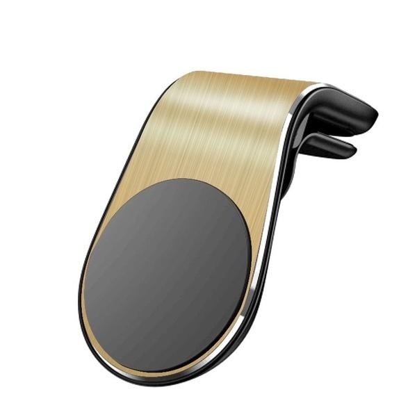 Metal Magnetic Car Phone Holder Mini Air Vent Clip Mount Magnet Mobile Stand for IPhone XS Max Smartphones In Car
