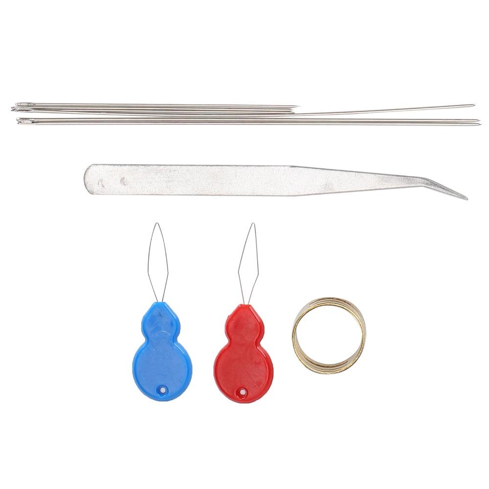 22 Pcs Zippered Oxford Bag Jewelry Making Tool Kit Pearls Making Kit Leather Handicrafts