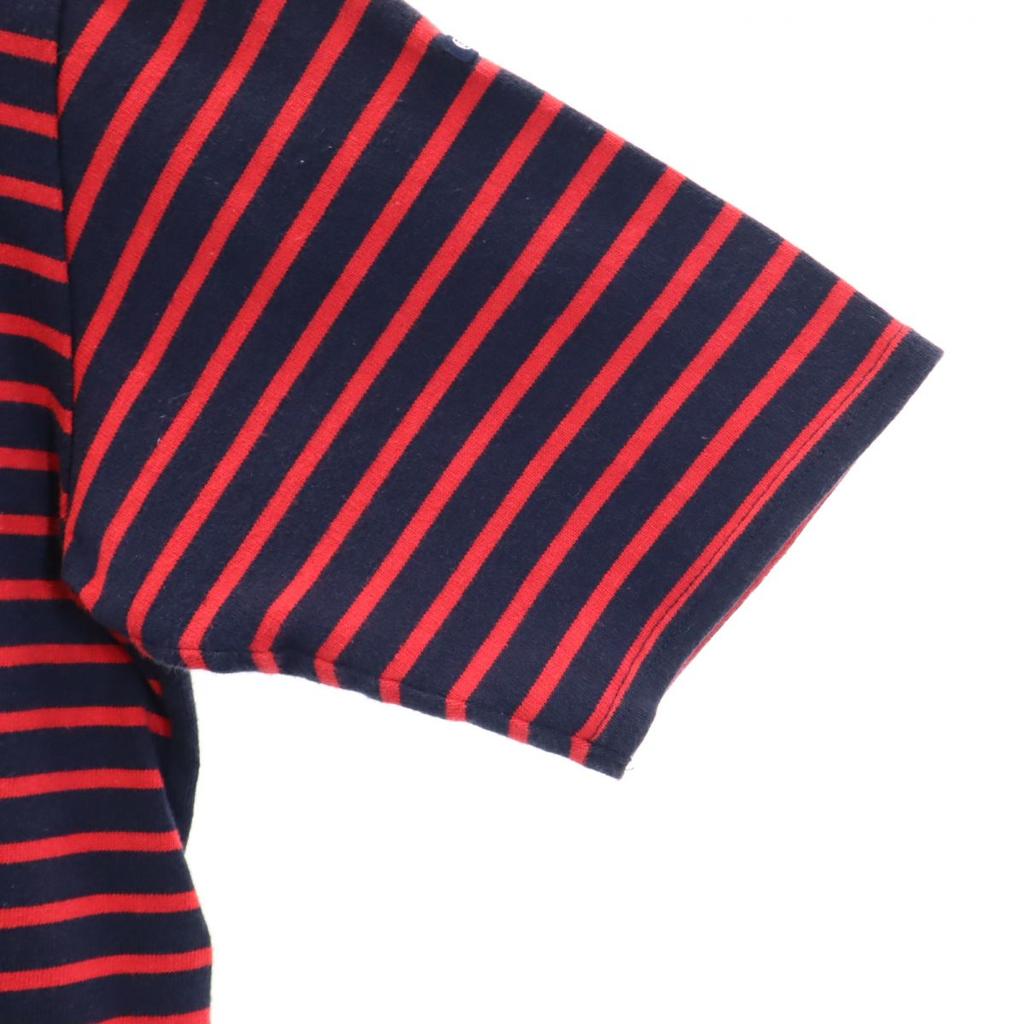 Uniform Experiment Made In Japan Border Short Sleeve Boat Neck T-shirt Men's Used
