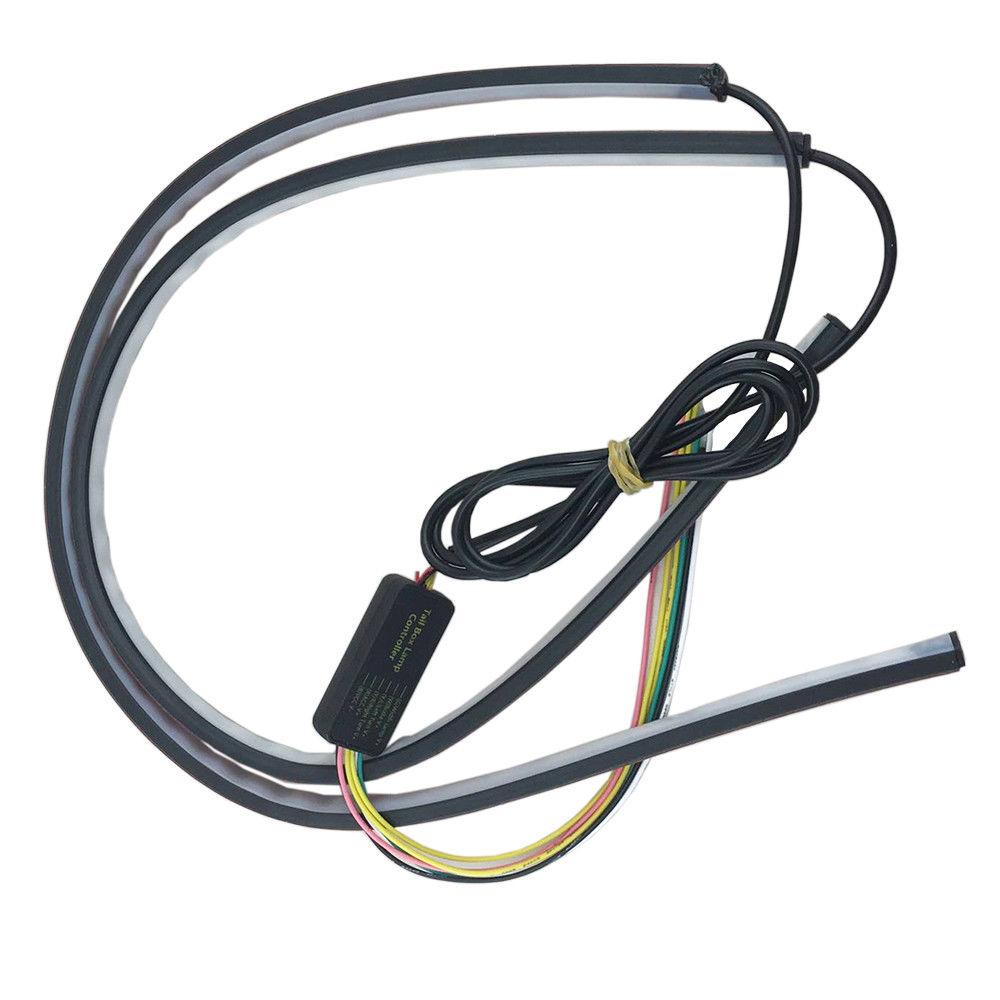 Car Styling LED Universal Decorative Lamp Vehicle Led Net Lights RGB Lamps Car Warning Emergency Strip Flow Flashing Bulbs