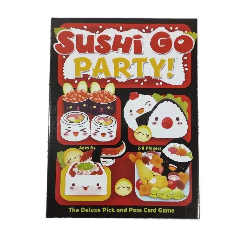 Sushi Go Party! /Sushi Roll / Sushi Go - The Pick and Pass Card Game with More Variety and Strategy