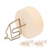 10Pcs Table Card Holder Retro House Shape Cute Design Business Card Photo Holder for Office Home