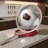 Folding Pot Lid Rack Rustproof Spoon Rest Multi-functional Pot Cover Shelf  Cabinet