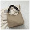 2025 Fashion Ethnic Tassel Canvas Shoulder Crossbody Tote - Large Capacity