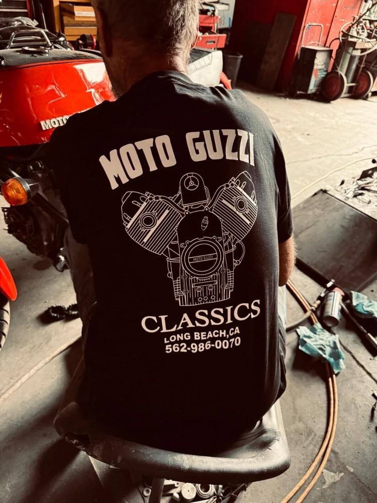 Moto Guzzi Classics Cotton Unisex Tee Shirt Full Size S3XL Unisex T-Shirt