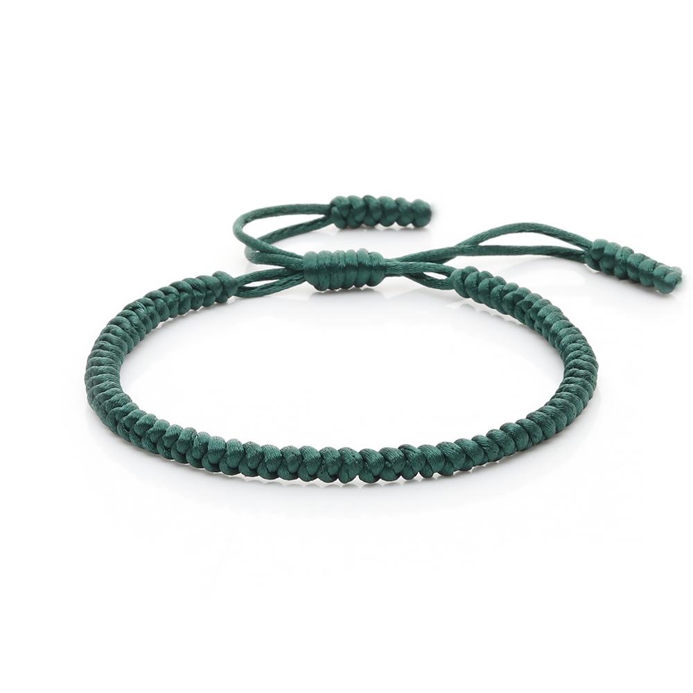 Multicolor Rope Lucky knots Bracelets Women Men Charm Woven Handmade Bangles Braided Adjustable Size Buddhism Jewelry Pulseras