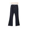 2025 Spring/Autumn Women's Retro Flare Black Jeans
