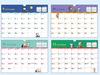Sanrio Snoopy A4 Wall Calendar 2026 Japan NEW Sanrio Characters