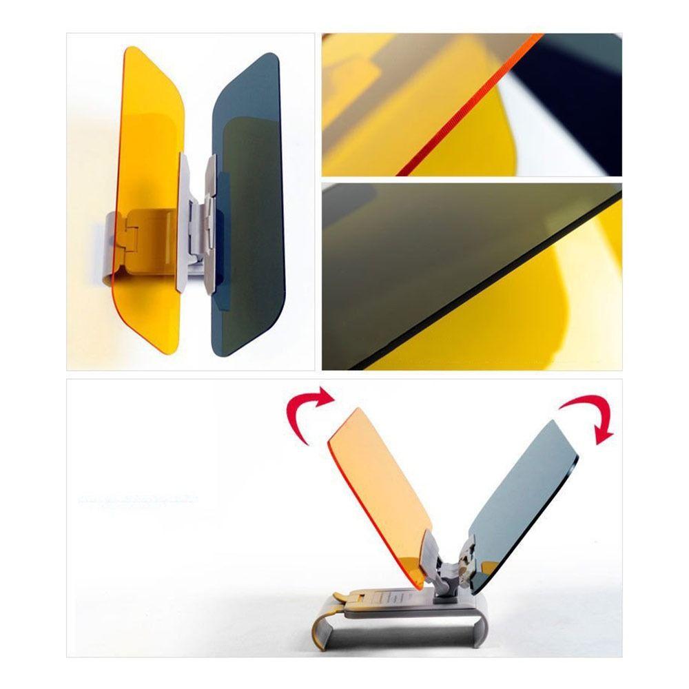 Adhesive-Free Sun Visor Extender UV Protection Anti-Glare Shield Universal Polarized Sun Visor Car