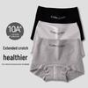 10-Pack Women's Breathable Mid-Waist Cotton Briefs - Antibacterial Sport Design