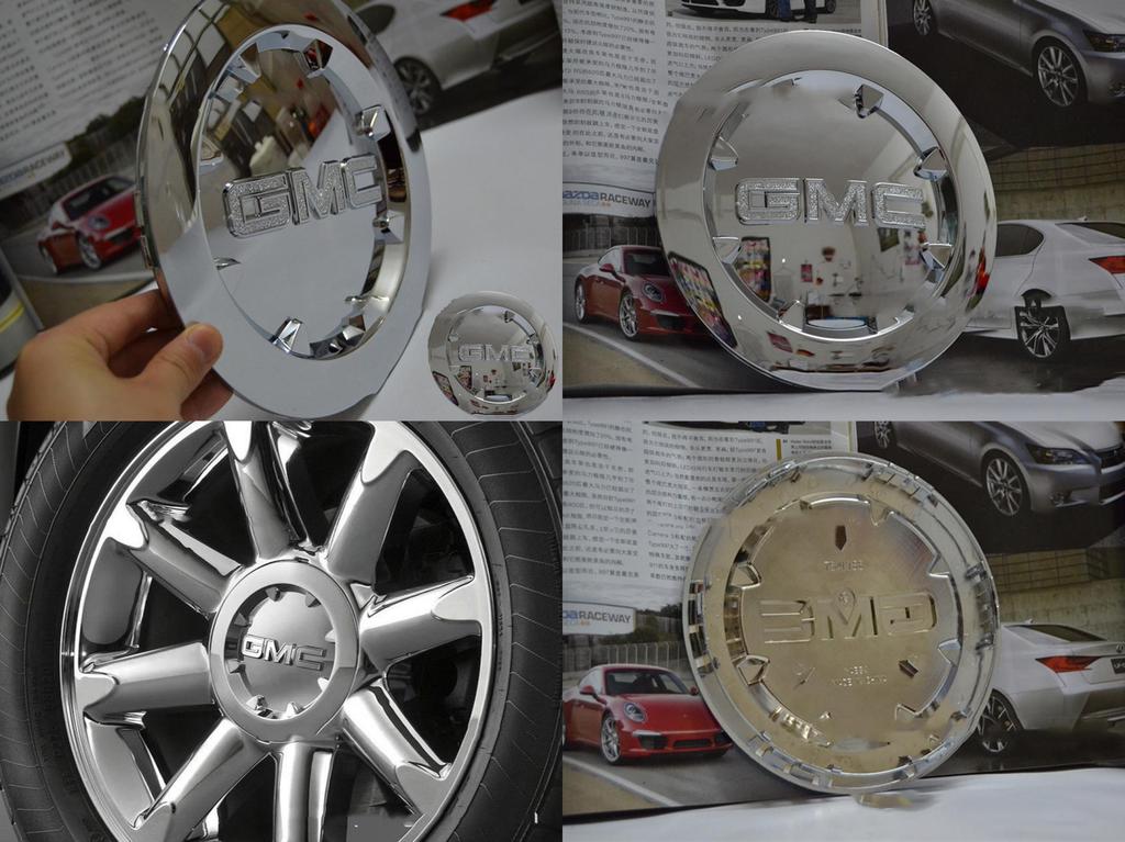 Stylish New Gmc Sierra 1500 Yukon Xl Denali Chrome Center Cap Wheel Hub 20 2007-2012