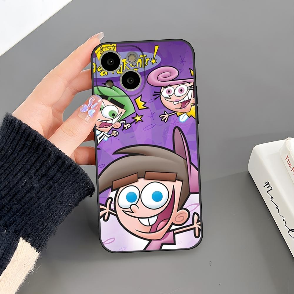 Cartoon The Fairly OddParents Phone Case For iPhone 18 17 Pro Max 16 15 14 Pro Max 13 Mini 11 12 Xr X Xs SE Plus Back Cover
