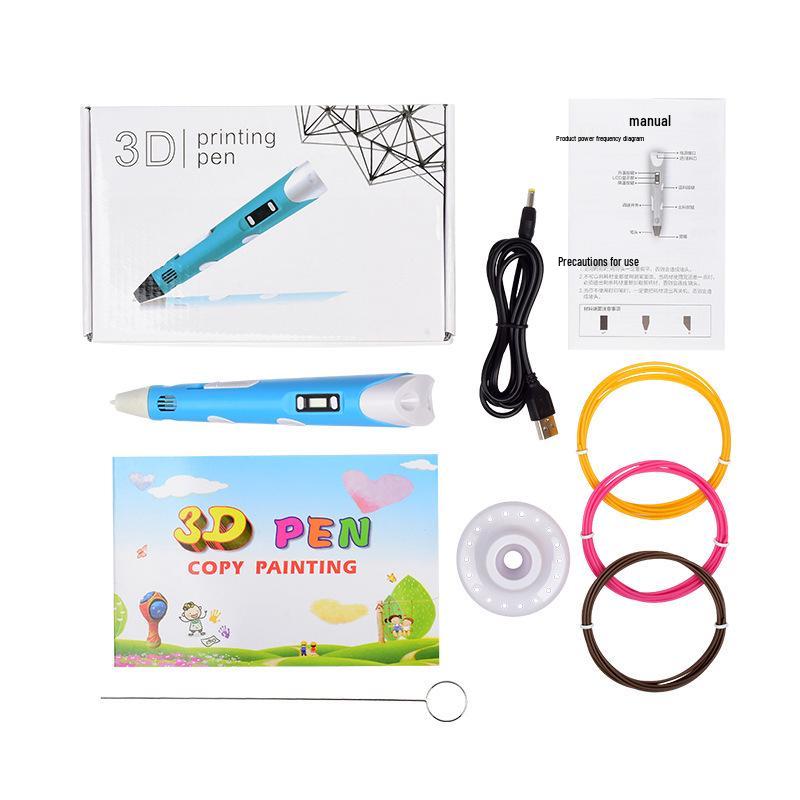 Low-Temperature 3D Printing Pen - Intelligent 3D Drawing & Stereoscopic Pen, Ideal Children's Christmas Gift