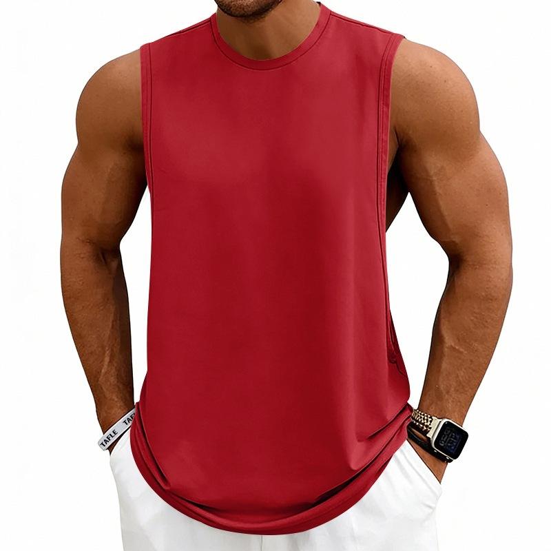 Men Loose Summer Sports Tank Top Gym Fitness Basketball Training Vest
